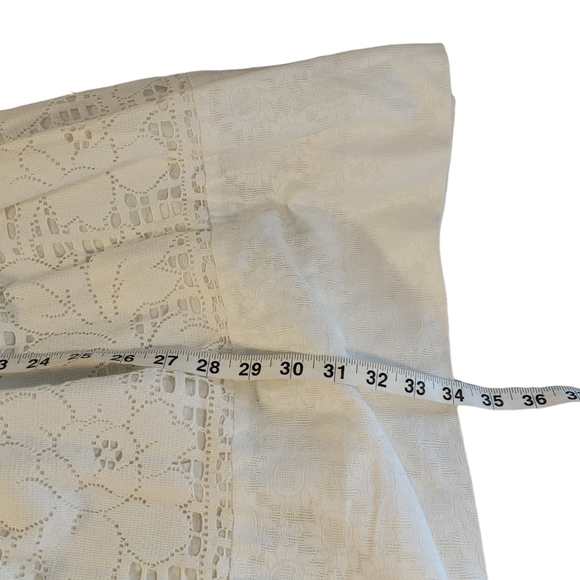 Lou-Ette California Vintage Victorian Vibes Made in USA White Dress Size 3-4 - Picture 10 of 10